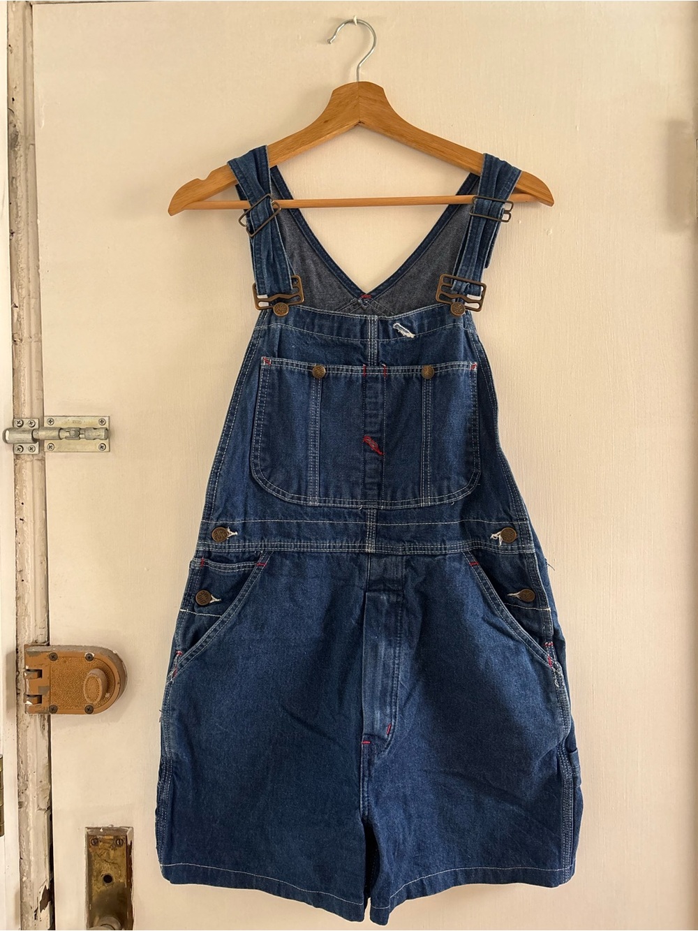 Big Mac Adjustable Denim Short Overalls